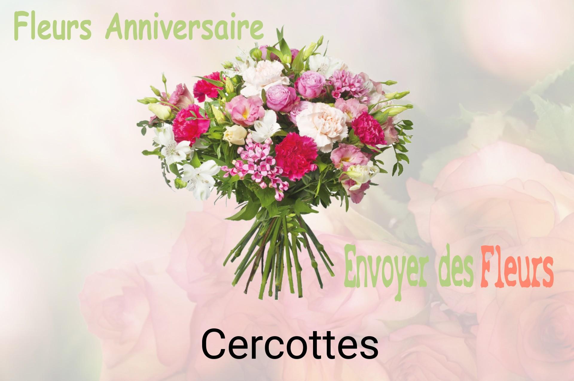 Bouquet de fleurs d’anniversaire livré à Cercottes